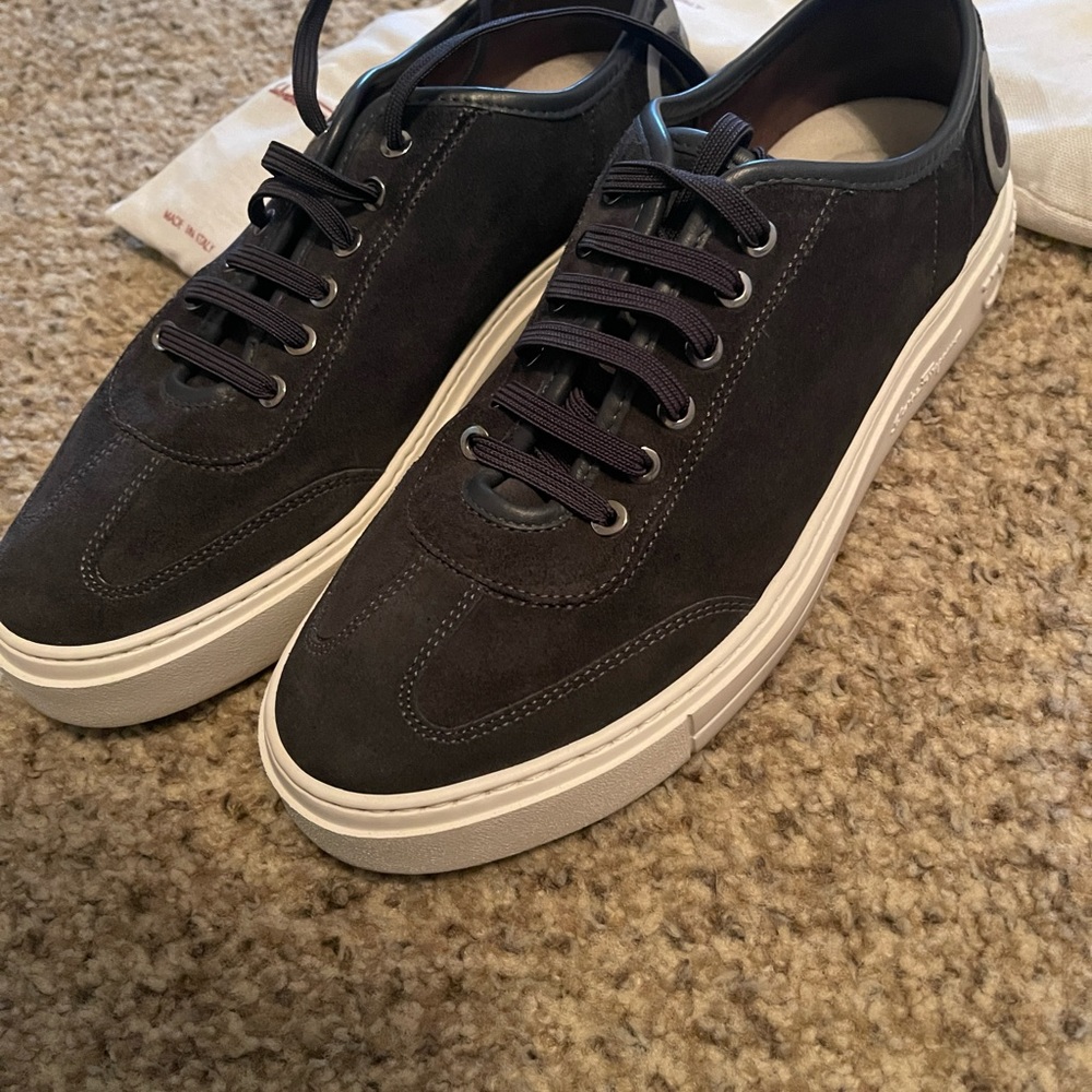 Mens salvatorre ferragamo sneakers - Picture 8 of 10
